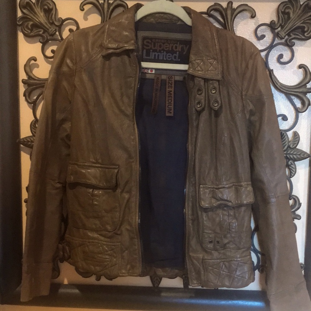 Leather jacket